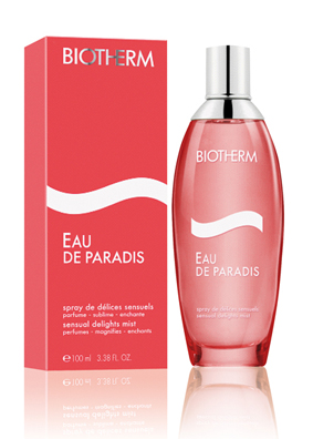 Eau de Paradis, la nueva fragancia de Biotherm